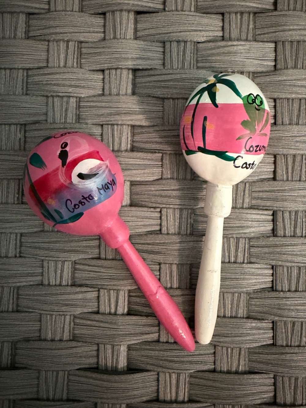 Set of Two Costa Maya Maracas